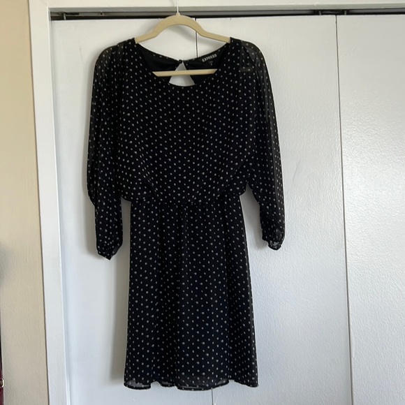 Polka dot mini dress - Picture 1 of 3